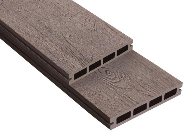 Террасная доска ДПК Outdoor 3D NEVADA/CALIFORNIA BROWN коричневая микс купить в Сочи