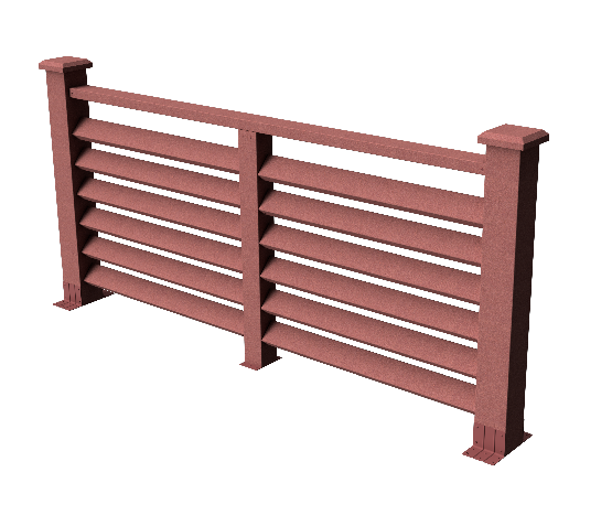 Ограждения декоративное ДПК GRINDERDECO Босфор мербау купить в Сочи