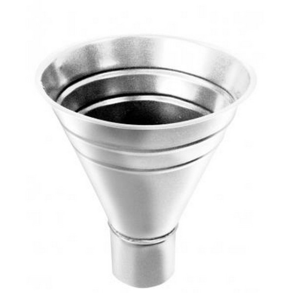 Водосток Grand Line 150x100 – Воронка водосборная RAL 9003 купить в Сочи