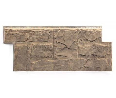 Фасадная панель T-Сайдинг-Гранит Леон ЭКО-2 Сосна купить в Сочи