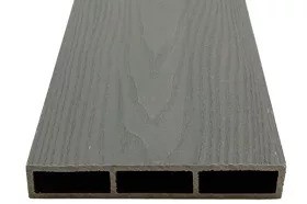 Доска  для грядок из ДПК NauticPrime 3D серый 150х25х2950 купить в Сочи