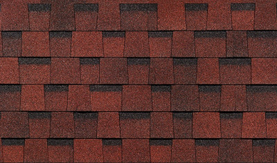 Ламинированная черепиц Docke, DRAGON EUROPA,КРАСНЫЙ