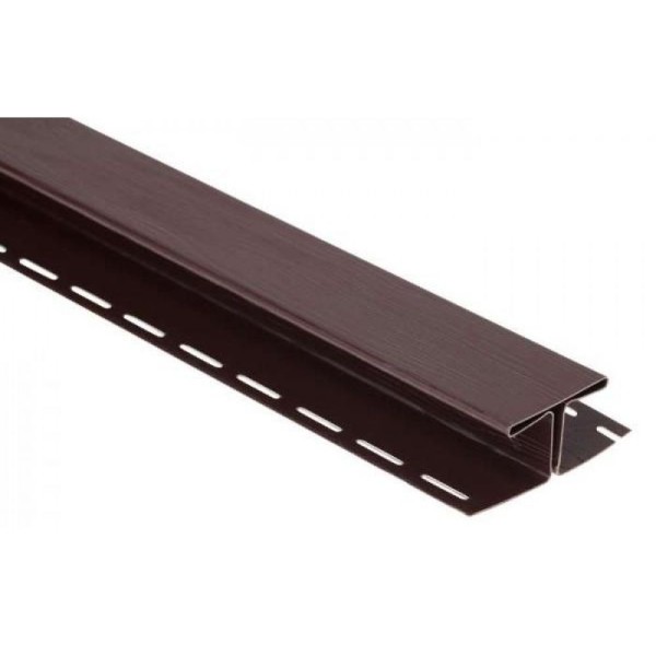 Н-профиль Люкс Крашенный, T-18, ВН, Коричневый купить в Сочи