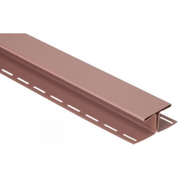 Н-профиль Люкс Крашенный, T-18, ВН, Красно-коричневый купить в Сочи