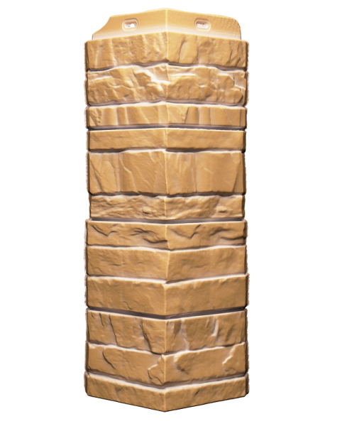 Угол для сайдинга Деке Rocky Пекан купить в Сочи