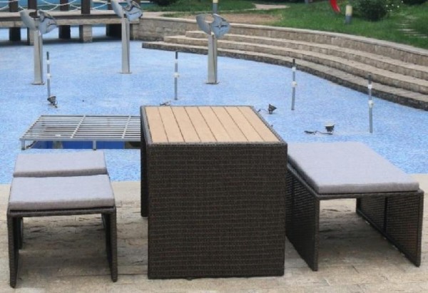 Диван-Трансформер AFINA плетеный из иск. ротанга S330A-W63 Brown купить в Сочи