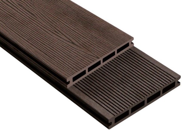 Террасная доска ДПК Outdoor 3D STORM/Вельвет коричневая микс купить в Сочи