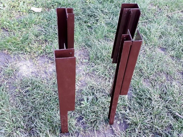 Угловой элемент металл, 90° для доски 225х30 мм Holzhof купить в Сочи