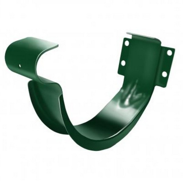 Водосток Grand Line 125x90 – Держатель желоба RAL 6005 купить в Сочи