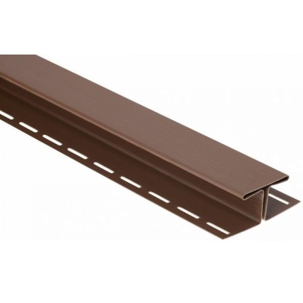 Н-профиль Люкс Крашенный, T-18, ВН, Тёмный Орех купить в Сочи