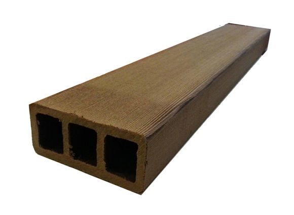 Перила (венге и коричневый) Дерево Пласт купить в Сочи