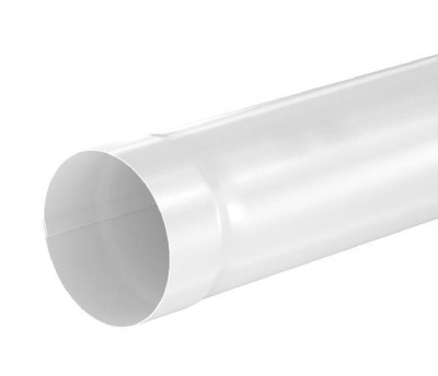 Водосток Aquasistem, система 150/100 - Труба водосточная 3.00м RAL 9003 Белый