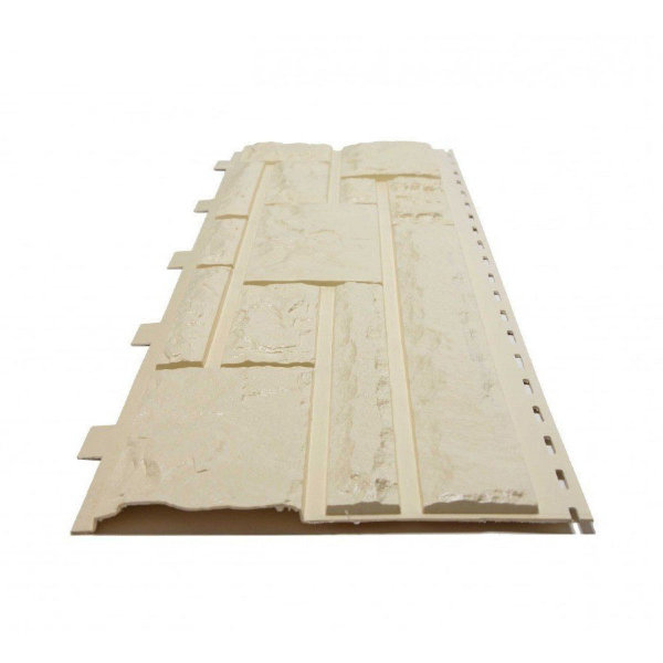 Фасадная панель Доломит, Стандарт, Слоновая кость купить в Сочи
