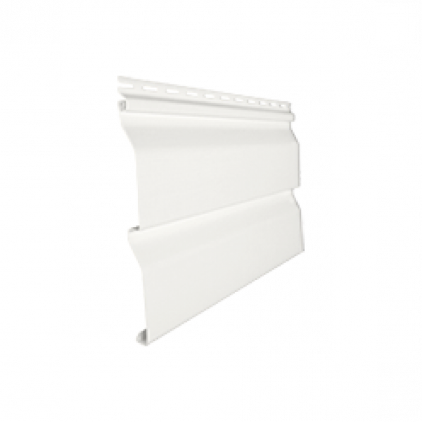 Сайдинг Виниловый Vinyl-On, D4.5 DUTCHLAP Корабельный Брус, Белый купить в Сочи