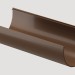 Желоб водосточный ПВХ Docke STANDART Светло-коричневый купить в Сочи
