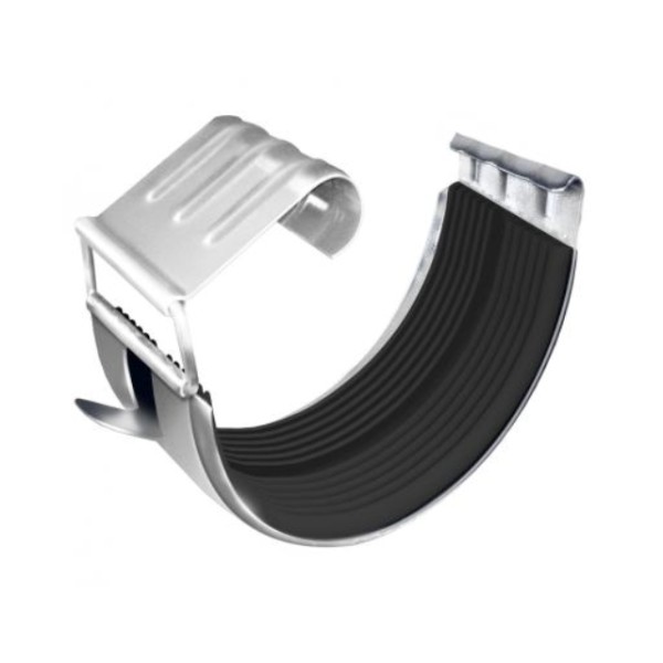 Водосток Grand Line 150x100 – Соединитель желоба RAL 9003 купить в Сочи