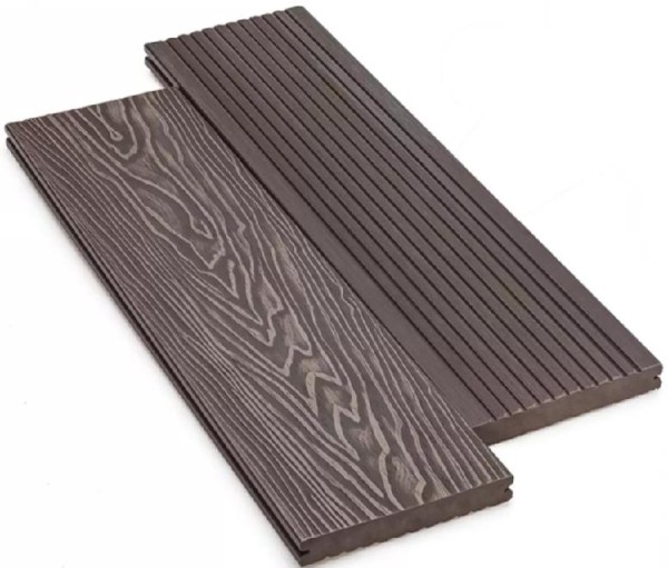 Террасная доска ДПК Deckart Monolit 3D Венге купить в Сочи