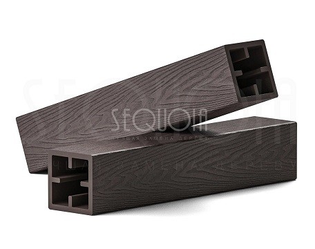 Столб SEQUOIA Evolution 3D WOOD BROWN купить в Сочи