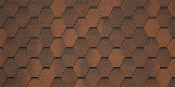Гибкая черепица Tegola UNICA VENETO MARRONE 423 купить в Сочи