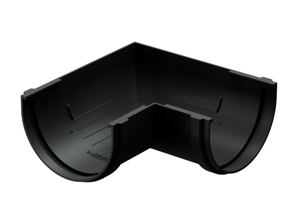 Угол желоба универсал 90˚ Docke Premium ПВХ - Карбон купить в Сочи