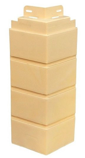 Угол к фасадной панели SteinDorf Кирпич желтый купить в Сочи