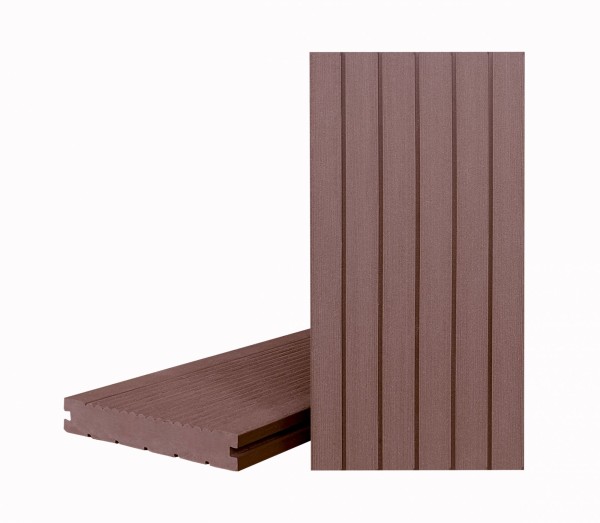 Террасная доска Классик Орех Милано (полнотелая с пазом) купить в Сочи