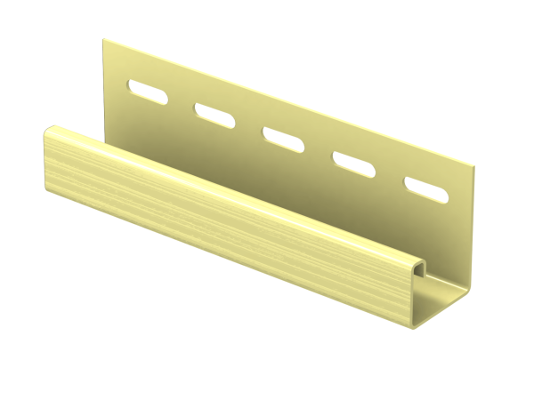 J-планка Ю-пласт Классика кремовая купить в Сочи
