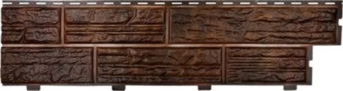 Формованный Сайдинг Альта-профиль Сланцевая Порода коричневый купить в Сочи