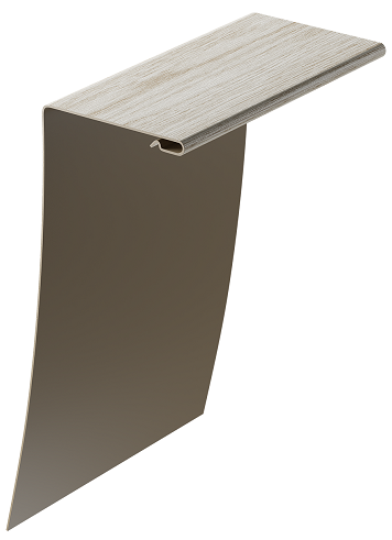 Универсальный околооконный профиль 89/254 мм, Орех купить в Сочи