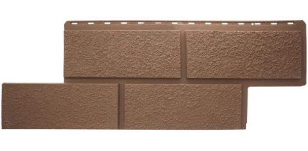 Фасадная панель Альта-профиль Неаполь - Терракотовый купить в Сочи