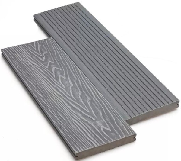 Террасная доска ДПК Deckart Monolit 3D Серый купить в Сочи