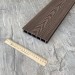 Террасная доска из ДПК  Latitudo Euro 3D 139х27 Шоколад купить в Сочи