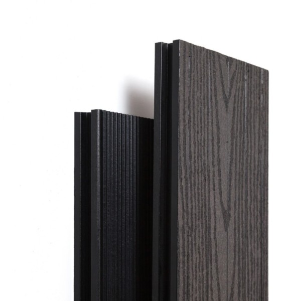 Террасная доска Ecodecking Техно плюс Графит купить в Сочи