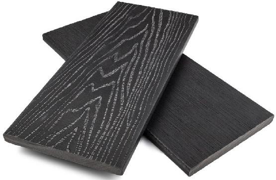 Заборная доска ДПК полнотелая NanoWood Антрацит купить в Сочи