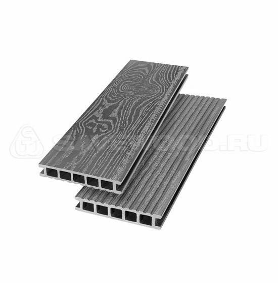 Террасная доска из ДПК SW Ornus тангенциальный распил пепельный купить в Сочи