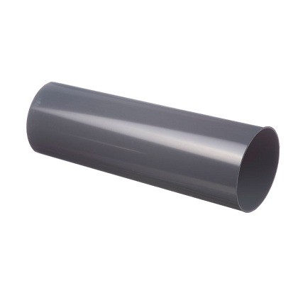 Труба водосточная 1 м. Docke Lux ПВХ - Графит купить в Сочи