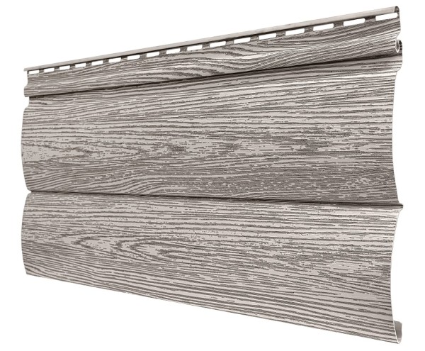 Виниловый сайдинг tecos, серия lux - оцилиндрованный брус двойной, - алтайская берёза купить в Сочи