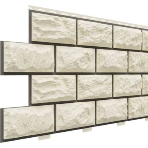 Фасадная панель Доломит Альпийский прокрашенный Слоновая кость купить в Сочи