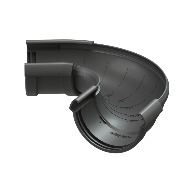 Угол регулируемый Docke Lux ПВХ - Графит купить в Сочи