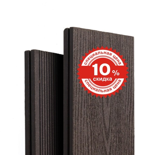 Террасная доска Ecodecking Техно Венге купить в Сочи