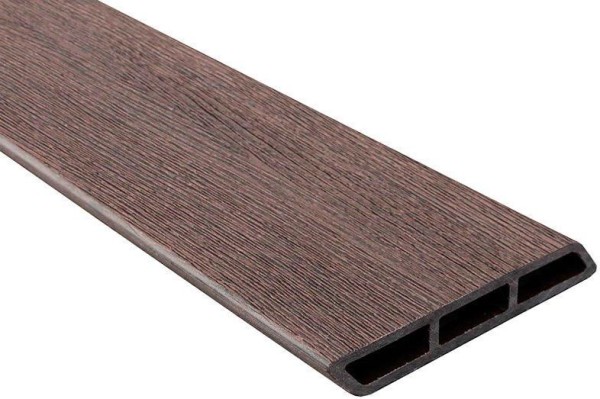 Доска Ромбус 3D ДПК Outdoor STORM BROWN коричневая микс купить в Сочи