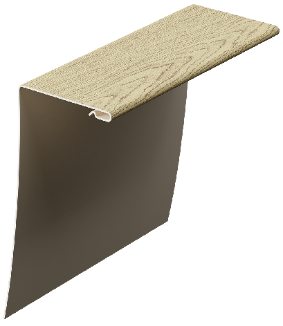 Универсальный околооконный профиль 89/254 мм, камчатский купить в Сочи