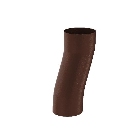 Водосток Aquasistem, Система 125x90 - S-обвод RAL 8017 Коричневый matt купить в Сочи