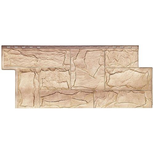 Фасадная панель T-Сайдинг-Гранит Леон Саяны купить в Сочи