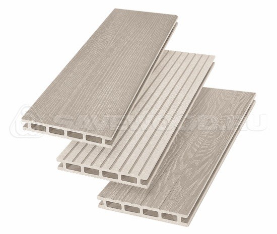 Террасная доска из ДПК SW Carpinus (R) — двухсторонняя бежевый купить в Сочи