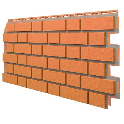 Фасадные панели ТЕХНОНИКОЛЬ Оптима Клинкер Красно-коричневый