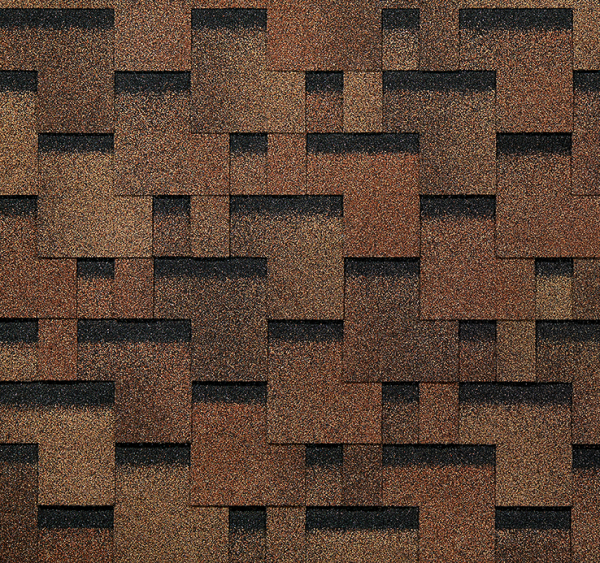 Гибкая черепица EURASIA Docke, Коллекция Лабиринт Светло-коричневый купить в Сочи