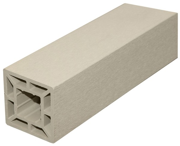 Столб промежуточный CM Railing Белое дерево купить в Сочи