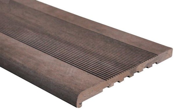 Ступень ДПК Outdoor Havana/Вельвет полнотелая коричневая микс купить в Сочи