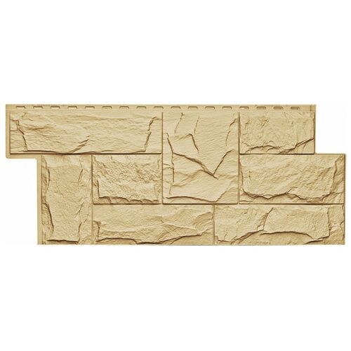 Фасадная панель T-Сайдинг- Гранит Леон ЭКО-1 Амбер купить в Сочи